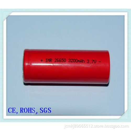 Li-ion Rechargeable Battery, 26650-3200mAh Battery for Electric Scooter, High-Rate Discharge E Cigarette Battery, Battery Pack, Li Ion Battery